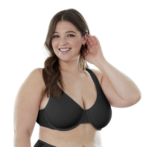 Everyday Unlined Cotton Stretch T-Shirt Bra with Underwire Support