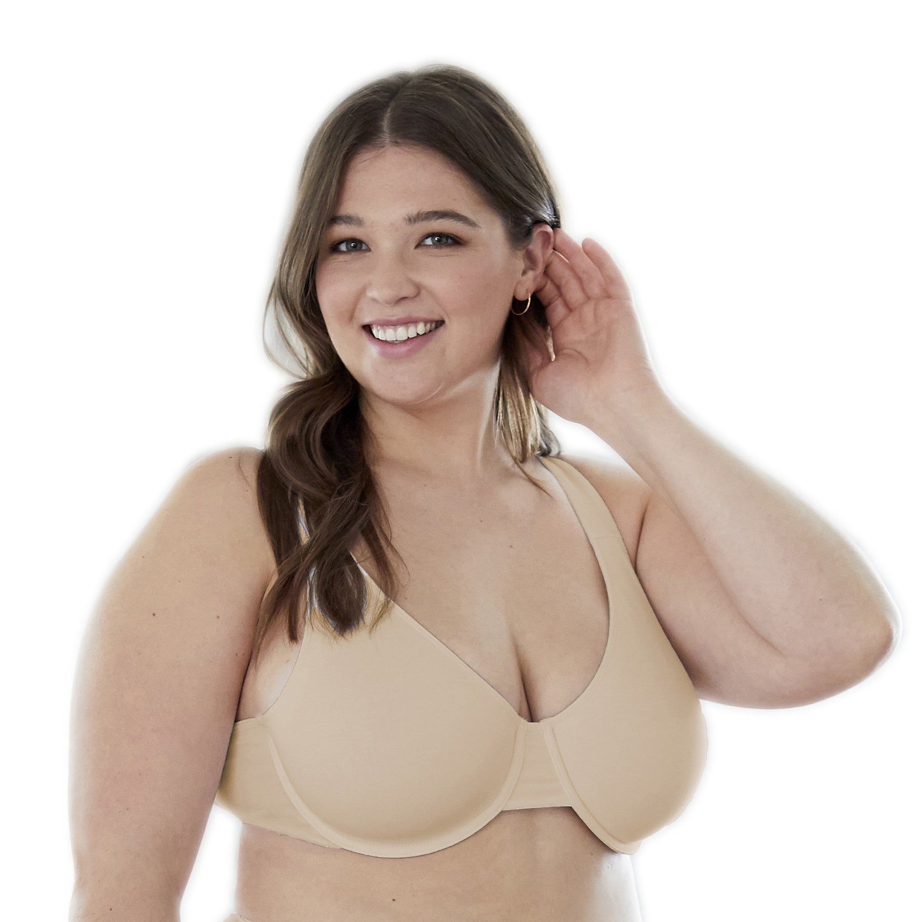 Everyday Unlined Cotton Stretch T-Shirt Bra with Underwire Support