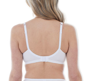 Everyday Unlined Cotton Stretch T-Shirt Bra with Underwire Support
