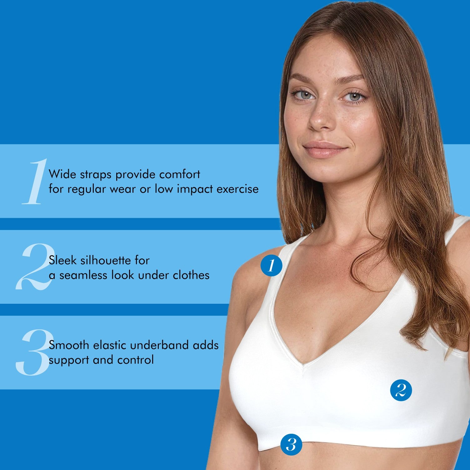 Wireless Smooth Comfort T-Shirt Bra