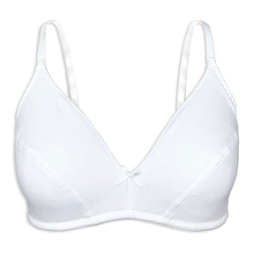 Cotton Wireless Bra with lightly lined cups - 2 Pack