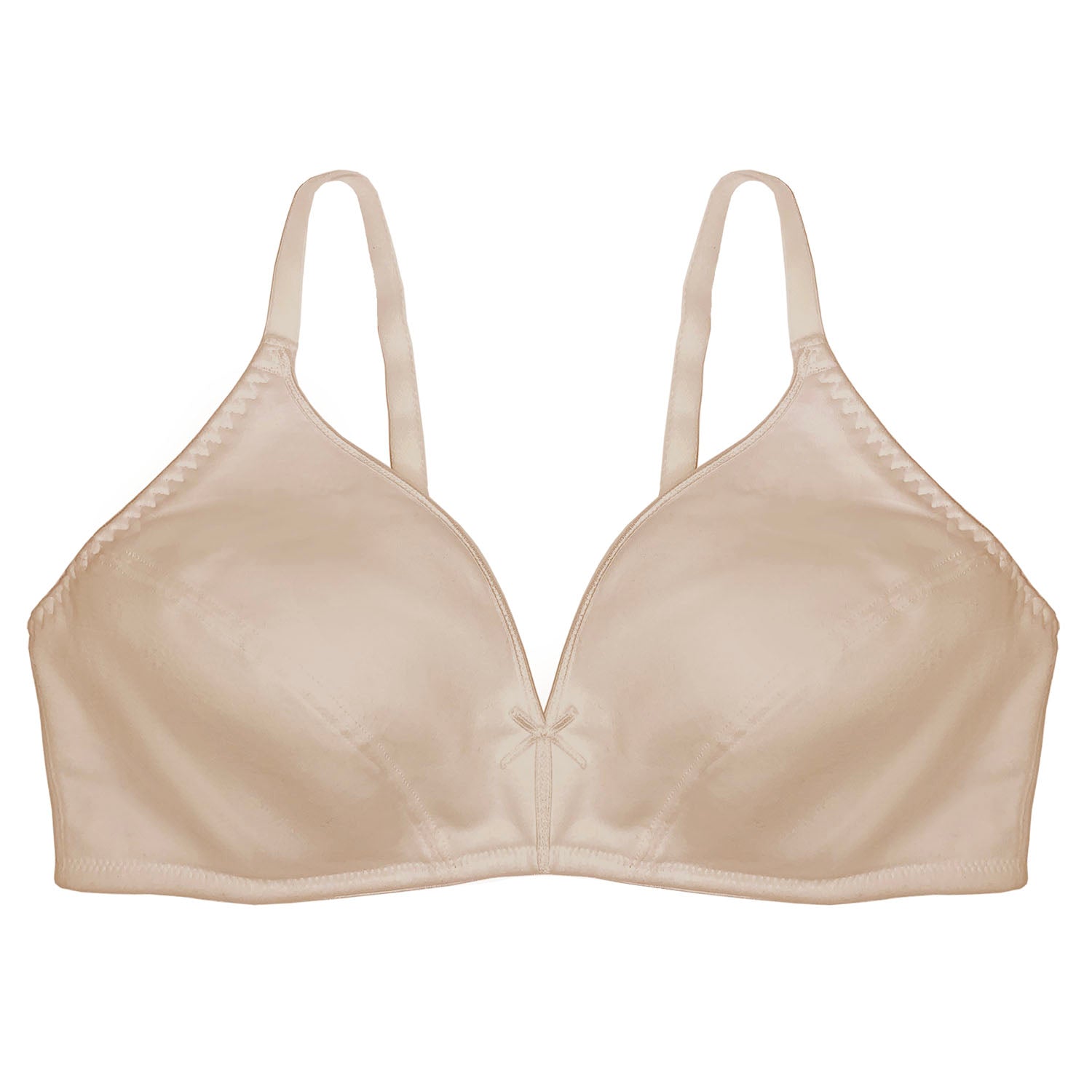 Cotton Wireless Bra with Lightly Lined Cups