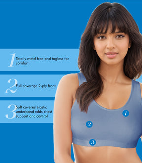 Tank Style Sport Bra - 3 Pack