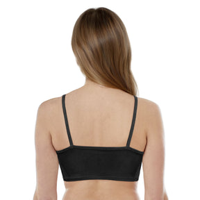 Spaghetti Strap Cotton Comfort Bra, 3-Pack