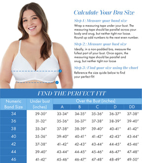 Cotton Wireless Bra with Lightly Lined Cups