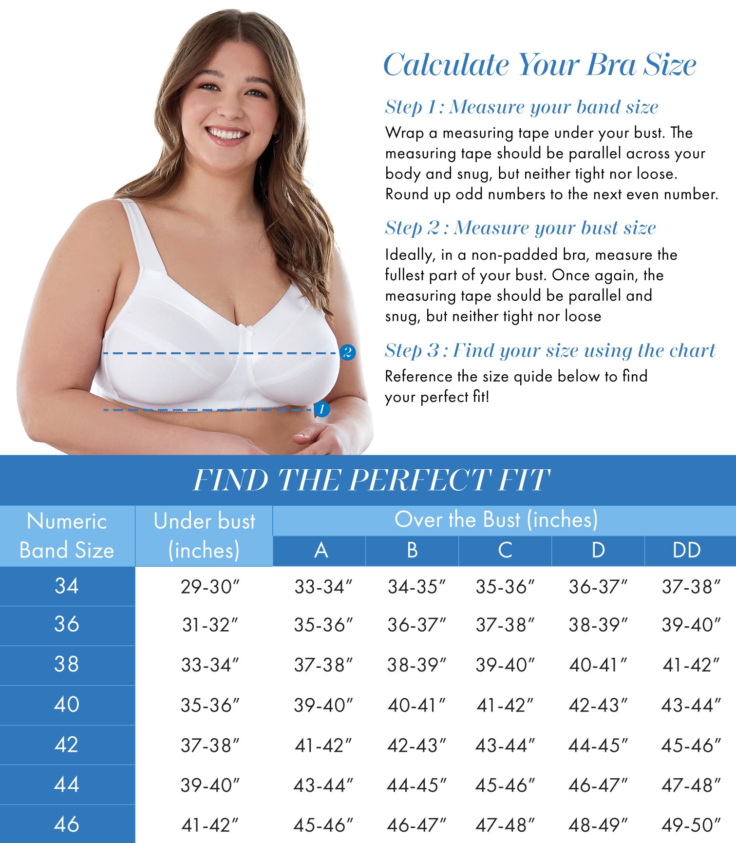 Satin Trim Wireless Cotton Bra with Unlined Cups