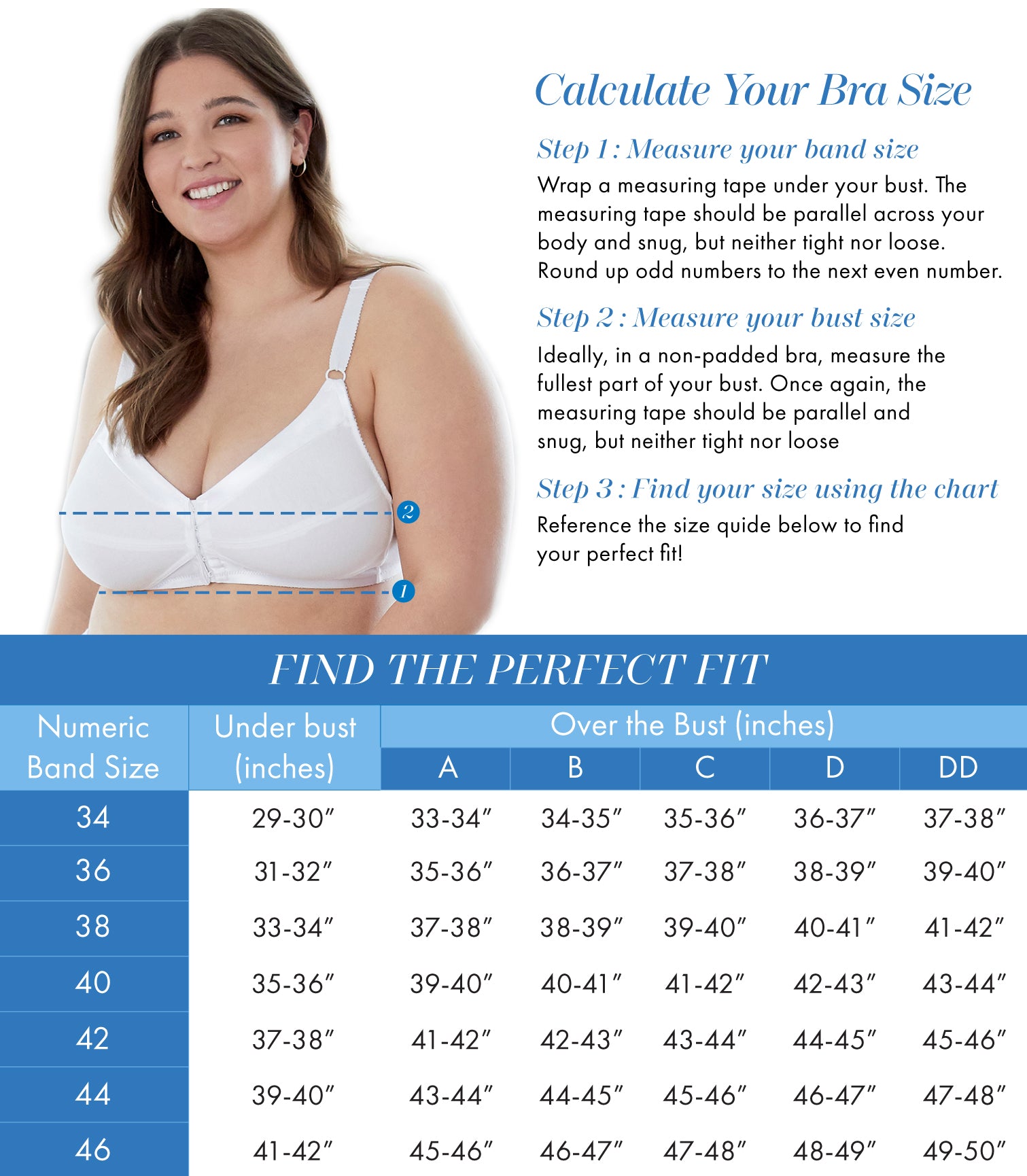 Comfortable Unlined Wireless Cotton Bra with Front Closure
