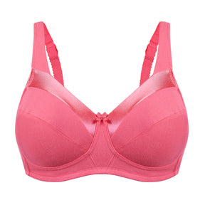 Non-Padded COTTON COLOR ROUND STITCH BRA, MEROON PINK VIOLET, Size: 32-42  at Rs 103/piece in Tirur